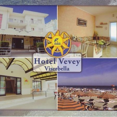 Hotel Vevey Rimini Exteriör bild